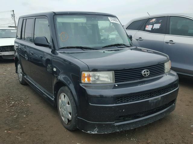 JTLKT324764080176 - 2006 TOYOTA SCION XB BLACK photo 1