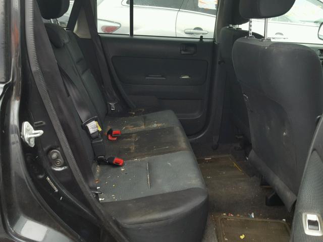 JTLKT324764080176 - 2006 TOYOTA SCION XB BLACK photo 6