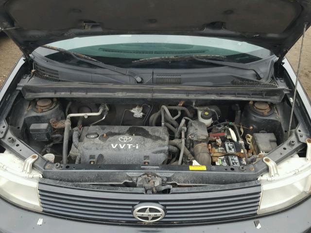 JTLKT324764080176 - 2006 TOYOTA SCION XB BLACK photo 7