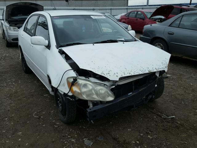 1NXBR32E44Z234080 - 2004 TOYOTA COROLLA CE WHITE photo 1