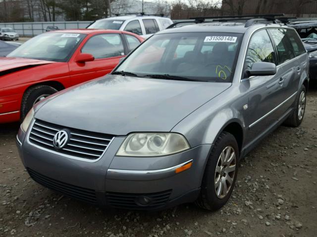 WVWVD63B43E128789 - 2003 VOLKSWAGEN PASSAT GLS GRAY photo 2