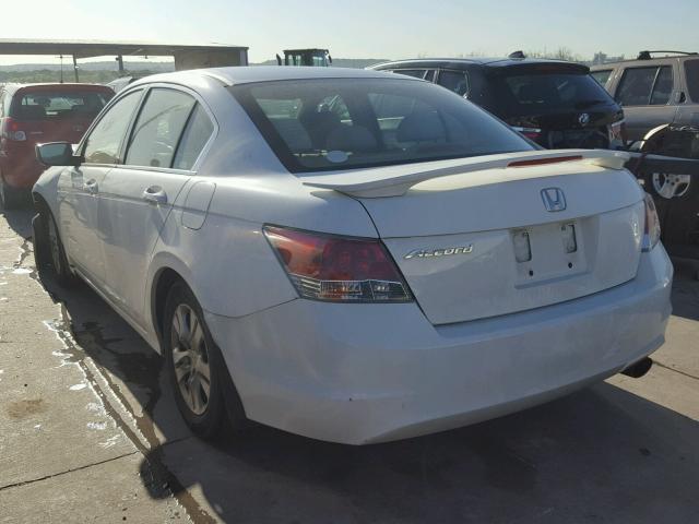 JHMCP26458C044051 - 2008 HONDA ACCORD LXP WHITE photo 3