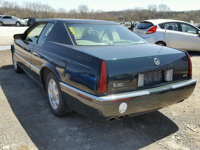 1G6ET1298TU612526 - 1996 CADILLAC ELDORADO T GREEN photo 3