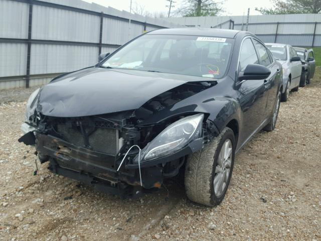 1YVHZ8DH2C5M11621 - 2012 MAZDA 6 I BLACK photo 2