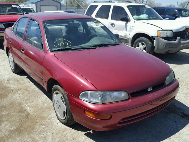 1Y1SK5269TZ000480 - 1996 GEO PRIZM أحمر صورة 1