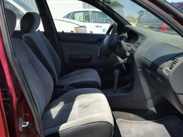 1Y1SK5269TZ000480 - 1996 GEO PRIZM أحمر صورة 5