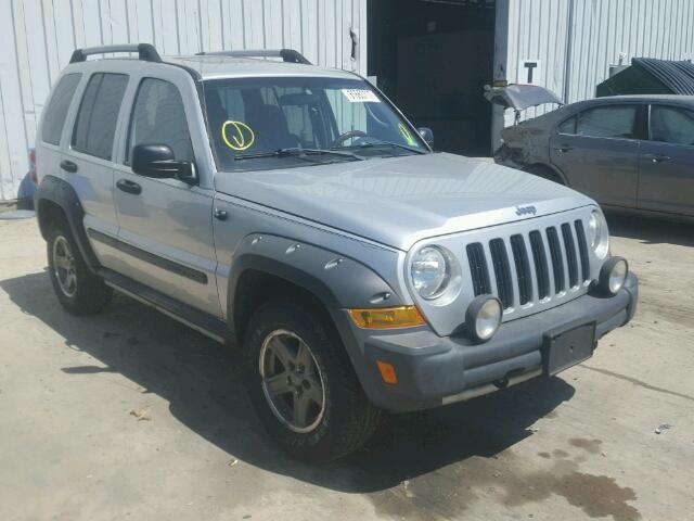 1J4GL38K75W523981 - 2005 JEEP LIBERTY RE SILVER photo 1