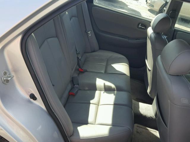 1YVGF22F725294684 - 2002 MAZDA 626 ES SILVER photo 6