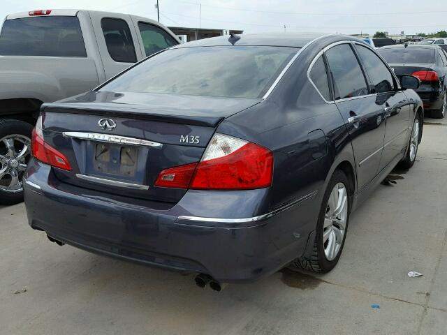 JNKAY01E38M604216 - 2008 INFINITI M35 GRAY photo 4