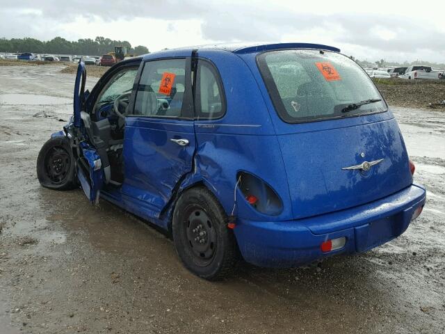 3A4FY48B36T237443 - 2006 CHRYSLER PT CRUISER BLUE photo 3