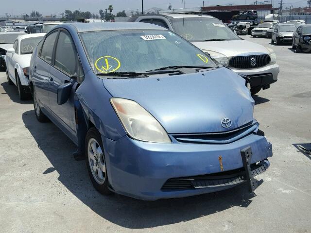 JTDKB20U353086542 - 2005 TOYOTA PRIUS BLUE photo 1