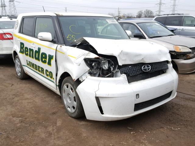 JTLKE50E991082454 - 2009 TOYOTA SCION XB WHITE photo 1