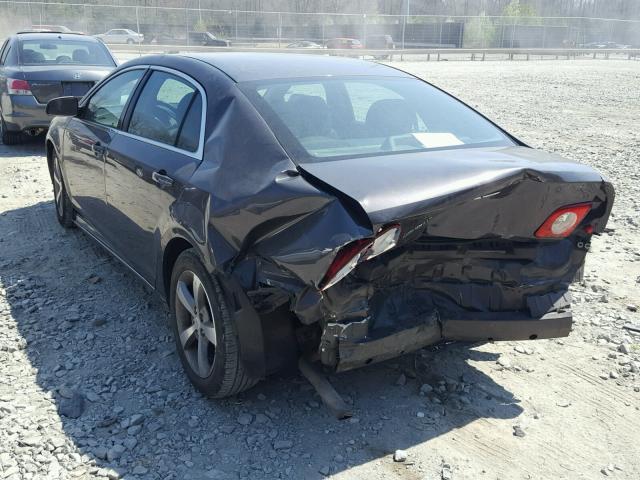 1G1ZC5E16BF147512 - 2011 CHEVROLET MALIBU 1LT 灰色 照片 3