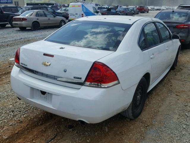 2G1WD5EM5B1263141 - 2011 CHEVROLET IMPALA POL WHITE photo 4