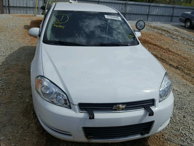 2G1WD5EM5B1263141 - 2011 CHEVROLET IMPALA POL WHITE photo 9