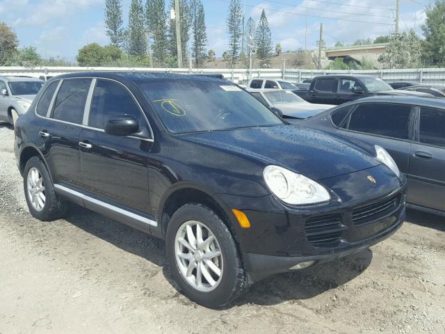 WP1AB29P24LA68846 - 2004 PORSCHE CAYENNE S BLACK photo 1