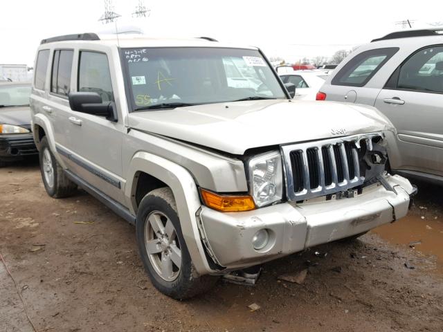 1J8HH48K68C167572 - 2008 JEEP COMMANDER BEIGE photo 1