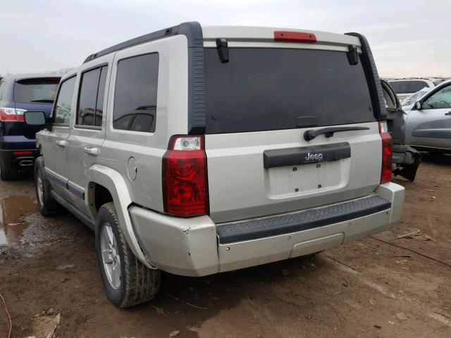 1J8HH48K68C167572 - 2008 JEEP COMMANDER BEIGE photo 3