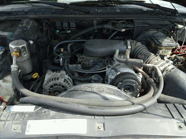 1GKDT13W7V2522011 - 1997 GMC JIMMY BLACK photo 7