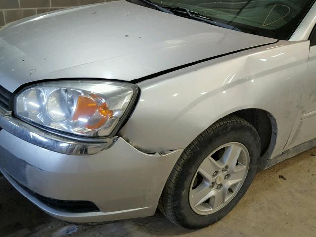 1G1ZT54815F289642 - 2005 CHEVROLET MALIBU LS 银色 照片 9