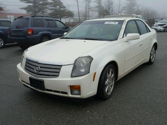 1G6DM57N930126160 - 2003 CADILLAC CTS WHITE photo 2