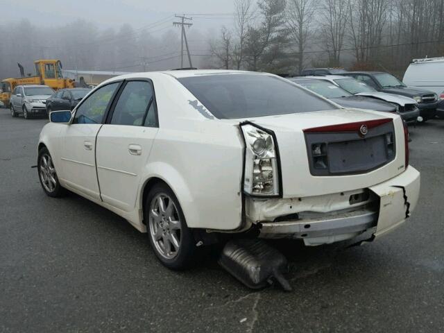 1G6DM57N930126160 - 2003 CADILLAC CTS WHITE photo 3