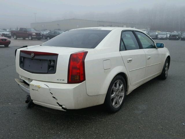 1G6DM57N930126160 - 2003 CADILLAC CTS WHITE photo 4