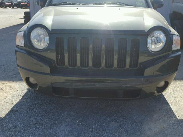 1J4NF4FB3AD589196 - 2010 JEEP COMPASS SP GREEN photo 9