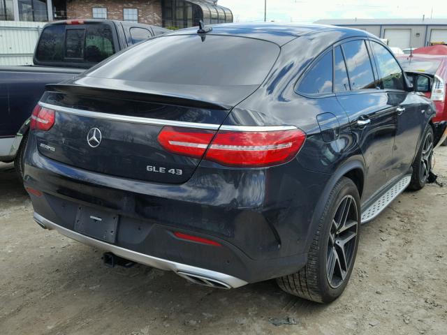 4JGED6EB8HA049360 - 2017 MERCEDES-BENZ GLE COUPE BLACK photo 4