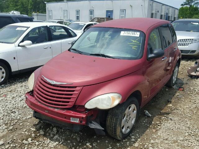 3A8FY48B88T113119 - 2008 CHRYSLER PT CRUISER RED photo 2