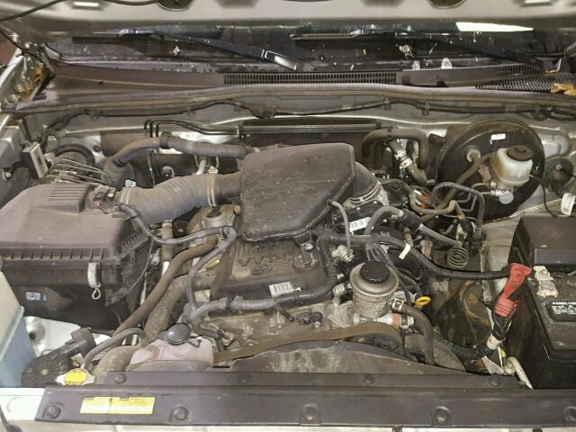 5TFTX4CNXCX017939 - 2012 TOYOTA TACOMA SILVER photo 7