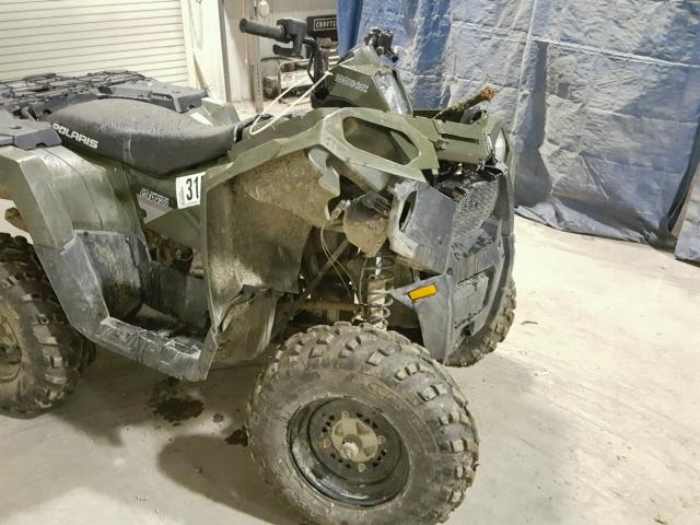 4XAMH57A8EA618486 - 2014 POLARIS SPORTSMAN GREEN photo 9