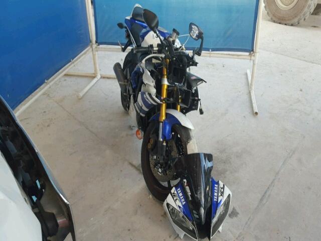 JYARJ16E1CA026520 - 2012 YAMAHA YZFR6 BLUE photo 1