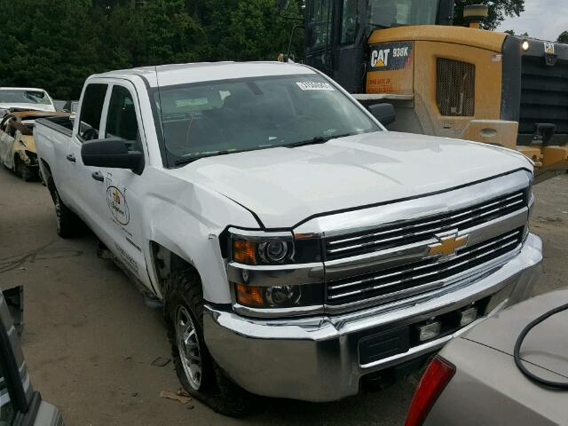 1GC1KUEG0FF664042 - 2015 CHEVROLET SILVERADO WHITE photo 1