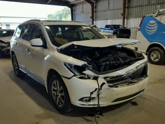 5N1CL0MN4EC511402 - 2014 INFINITI QX60 HYBRI WHITE photo 1