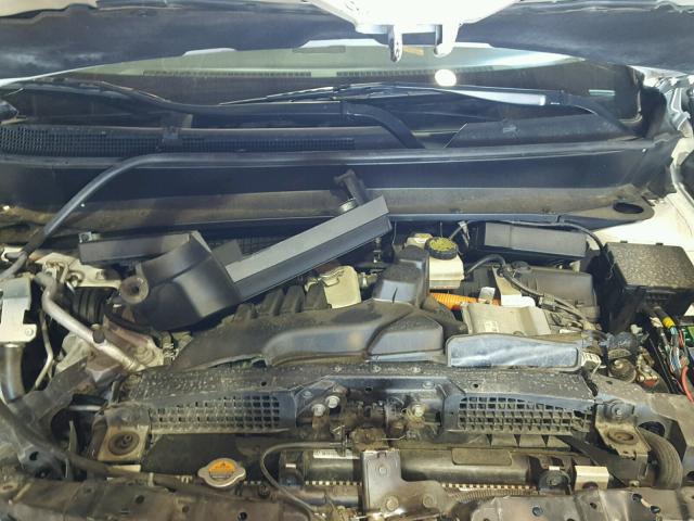 5N1CL0MN4EC511402 - 2014 INFINITI QX60 HYBRI WHITE photo 7