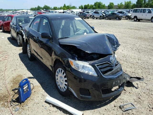 4T1BF3EK6AU551333 - 2010 TOYOTA CAMRY BLACK photo 1