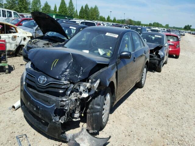 4T1BF3EK6AU551333 - 2010 TOYOTA CAMRY BLACK photo 2