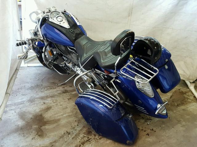 1HFSC52636A307167 - 2006 HONDA VTX1300 R BLUE photo 3