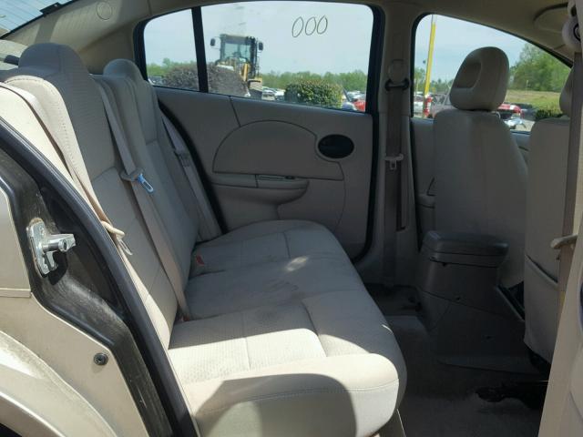 1G8AZ52F85Z102703 - 2005 SATURN ION LEVEL GOLD photo 6