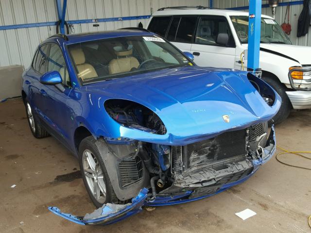 WP1AB2A57GLB58654 - 2016 PORSCHE MACAN S BLUE photo 1