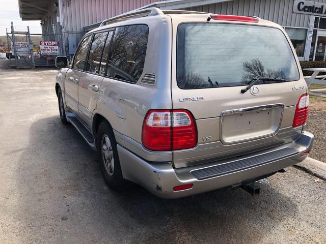 JT6HT00W1X0073197 - 1999 LEXUS LX 470 TAN photo 3