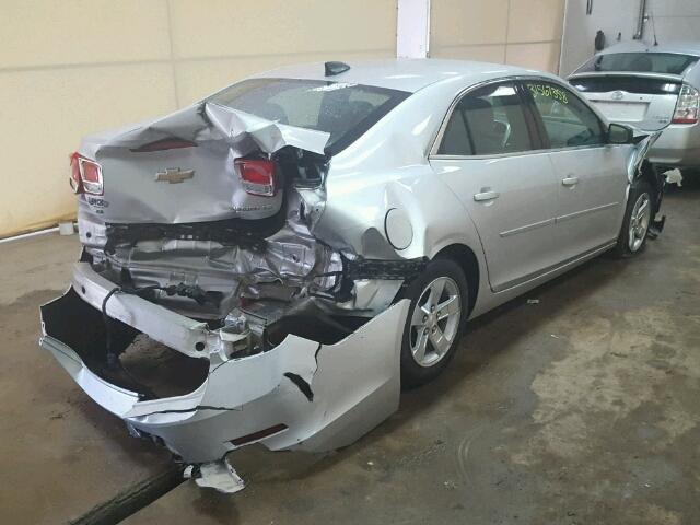 1G11B5SL0FF155407 - 2015 CHEVROLET MALIBU LS SILVER photo 4