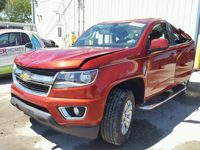 1GCGSCEA5G1163002 - 2016 CHEVROLET COLORADO L RED photo 2