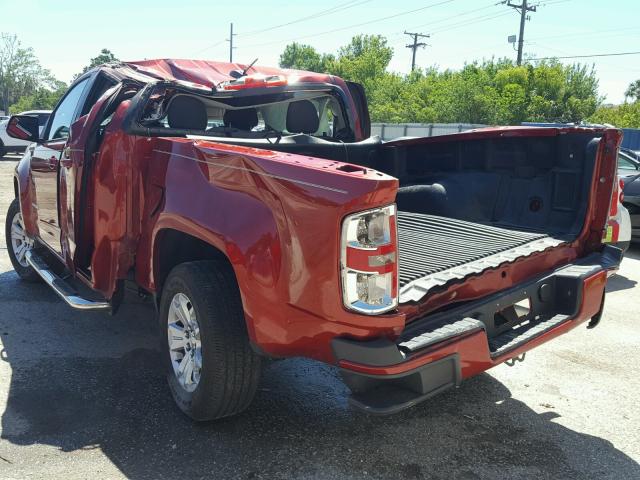 1GCGSCEA5G1163002 - 2016 CHEVROLET COLORADO L RED photo 3