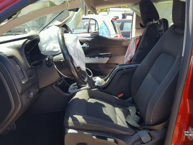 1GCGSCEA5G1163002 - 2016 CHEVROLET COLORADO L RED photo 5