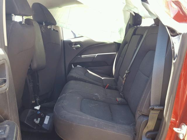 1GCGSCEA5G1163002 - 2016 CHEVROLET COLORADO L RED photo 6