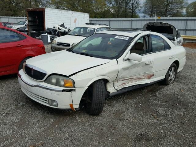 1LNHM87A71Y699310 - 2001 LINCOLN LS 白色 照片 2