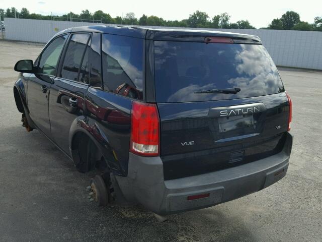 5GZCZ53464S891371 - 2004 SATURN VUE BLACK photo 3