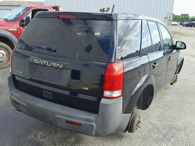 5GZCZ53464S891371 - 2004 SATURN VUE BLACK photo 4